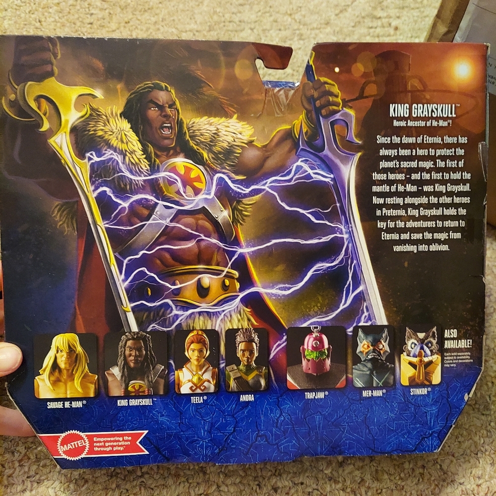 Mattel Masters of the Universe Revelation King Grayskull Action Figure - Picture 3 of 10